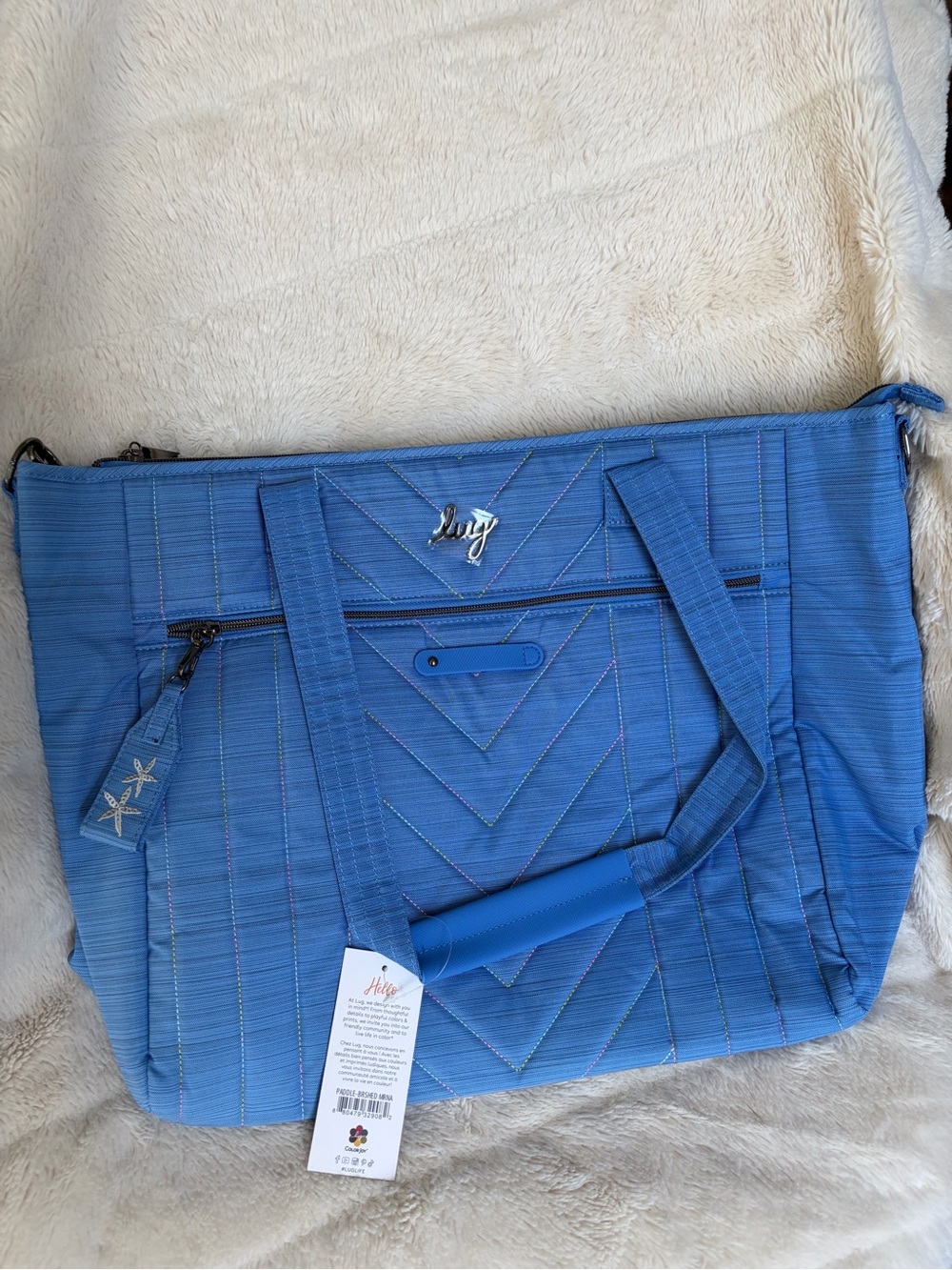 NWT Lug Paddle - Brushed Marina Blue